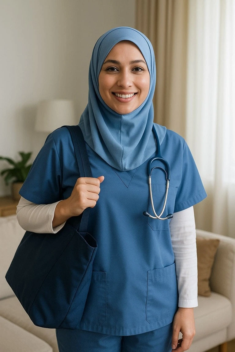 ممرضة منزلية